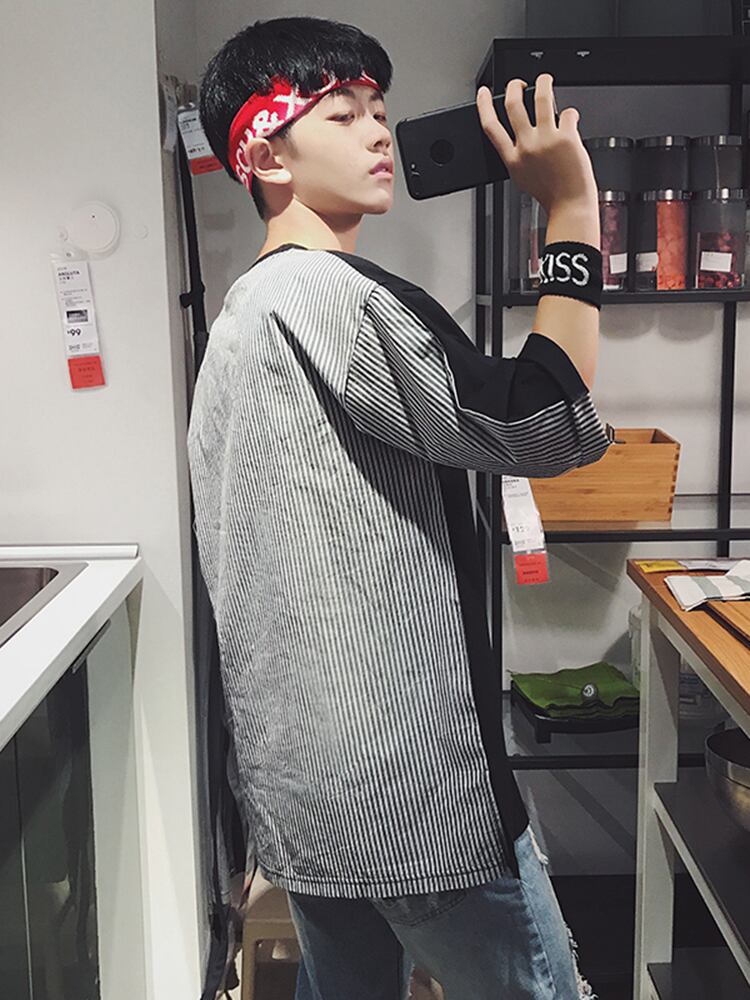 全2色 Tシャツ カットソー シャツ カジュアル おしゃれ 七分袖