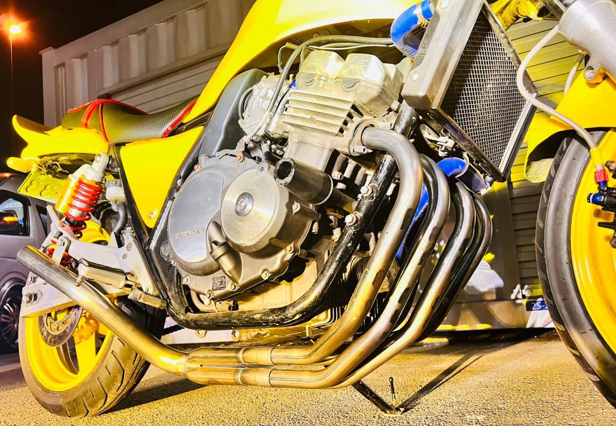 CB400SF NC31 飛燕 バージョンS 4-2-1 オリジナルマフラー 耐熱 ...