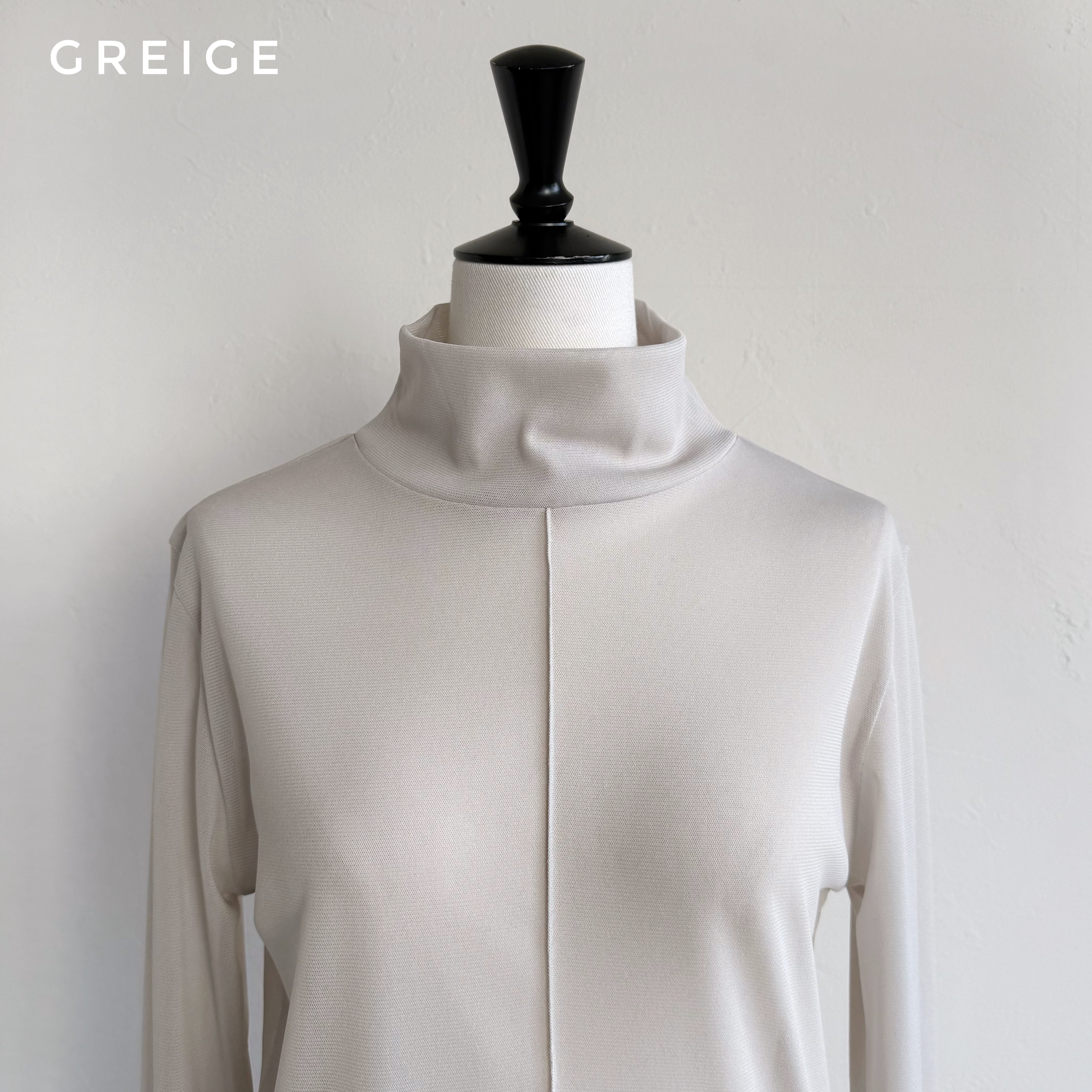 SELECT〉シアーハイネックカットソー a15-007 | SYSORUS