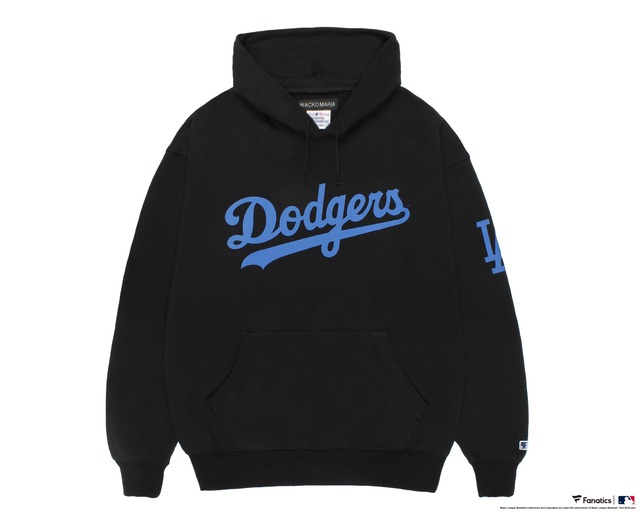 【WACKO MARIA】MLB / HOODED SWEAT SHIRT (TYPE-2) (Dodgers)