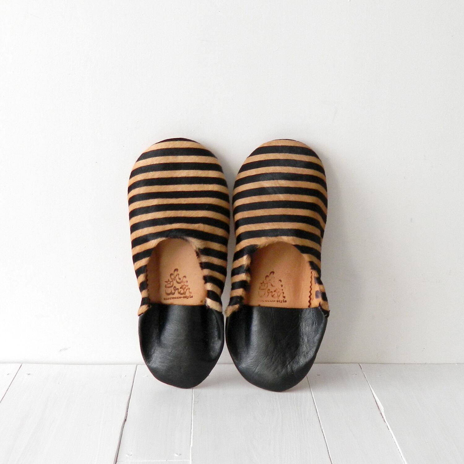 ハラコクッション ホワイト＆ブラウン レザー 【公式通販】