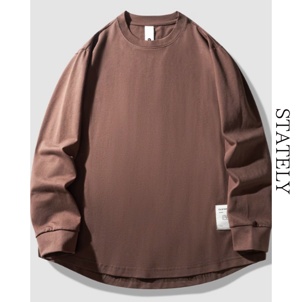 ロゴタグ シンプルルーズ ロンT/6color_T80・画像5