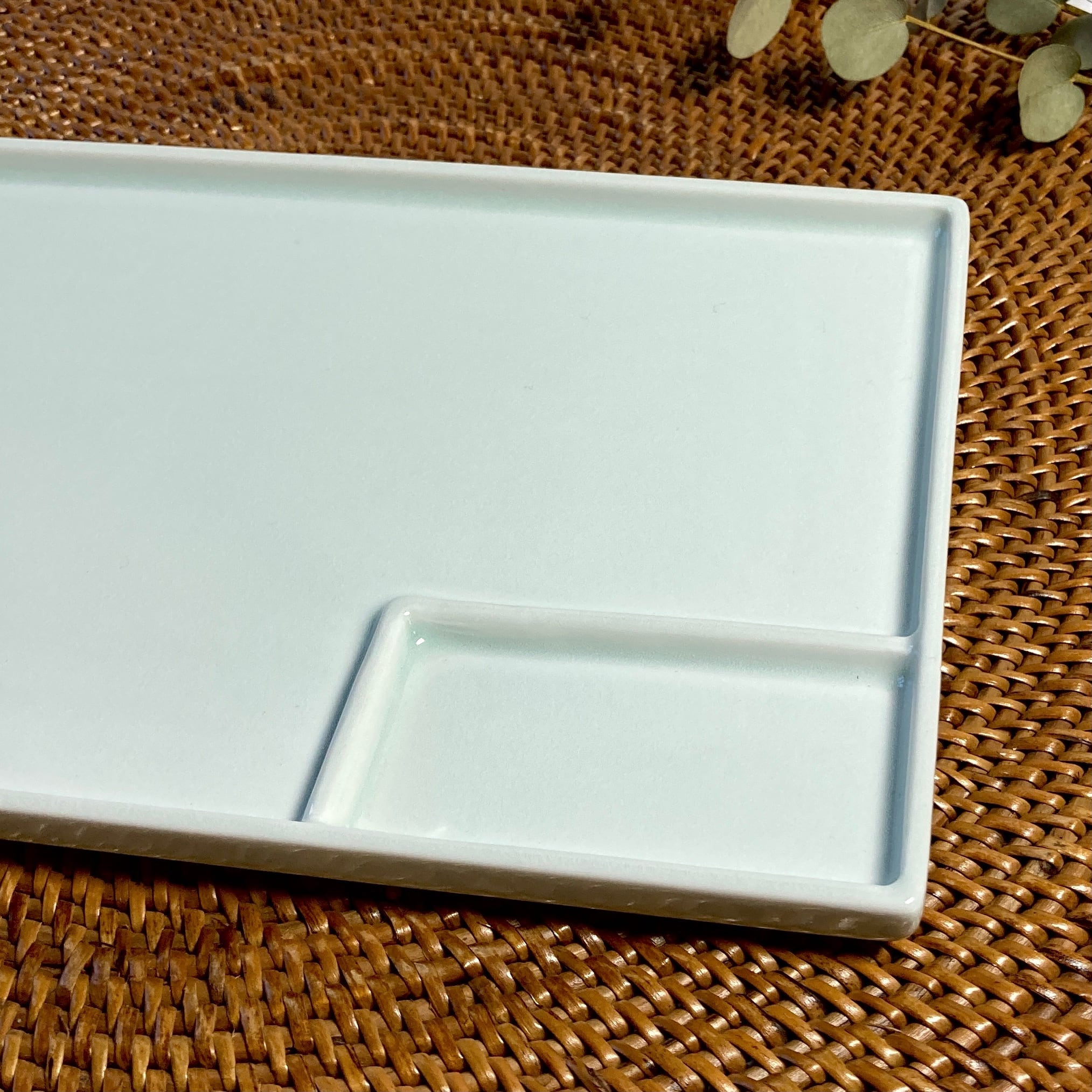 GTS皿（ 調味料入れ付仕切り皿） | 江口製陶所オンラインストア