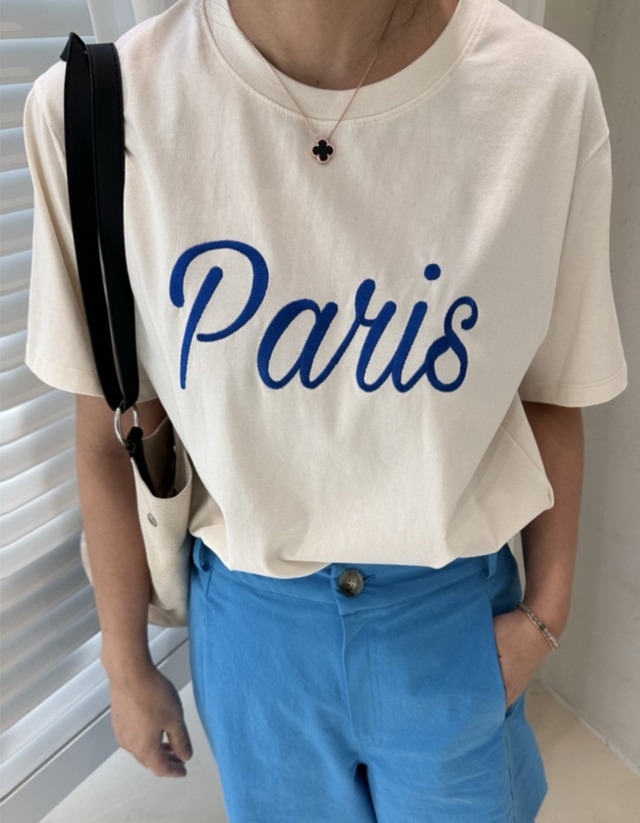 【24ss】Paris Stitch T-shirts_5colors