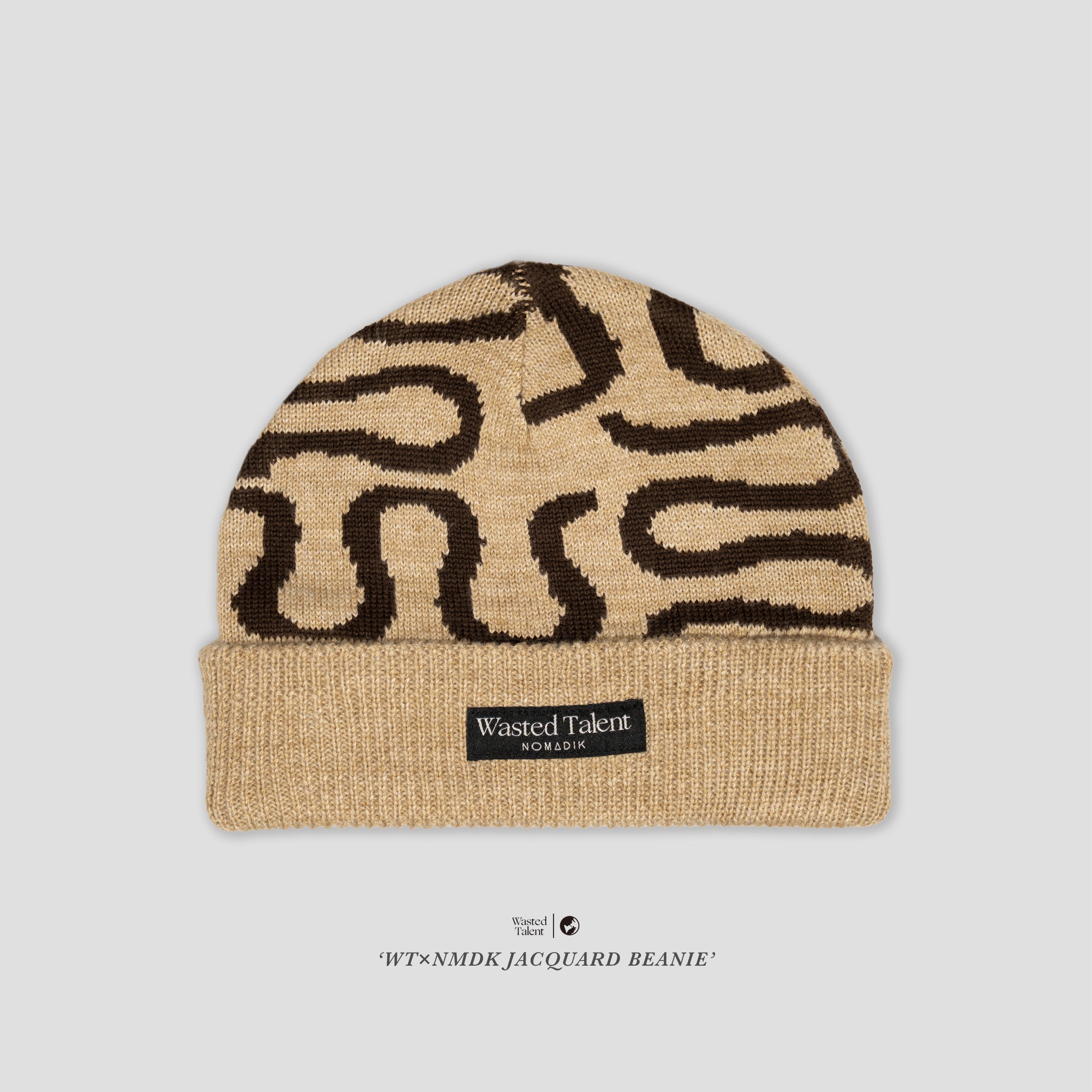 NOMADIK×WASTED TALENT BEANIE WT JACQUARD BEANIE 【NOMADIK×WASTED TALENT】 | NOMADIK STORE