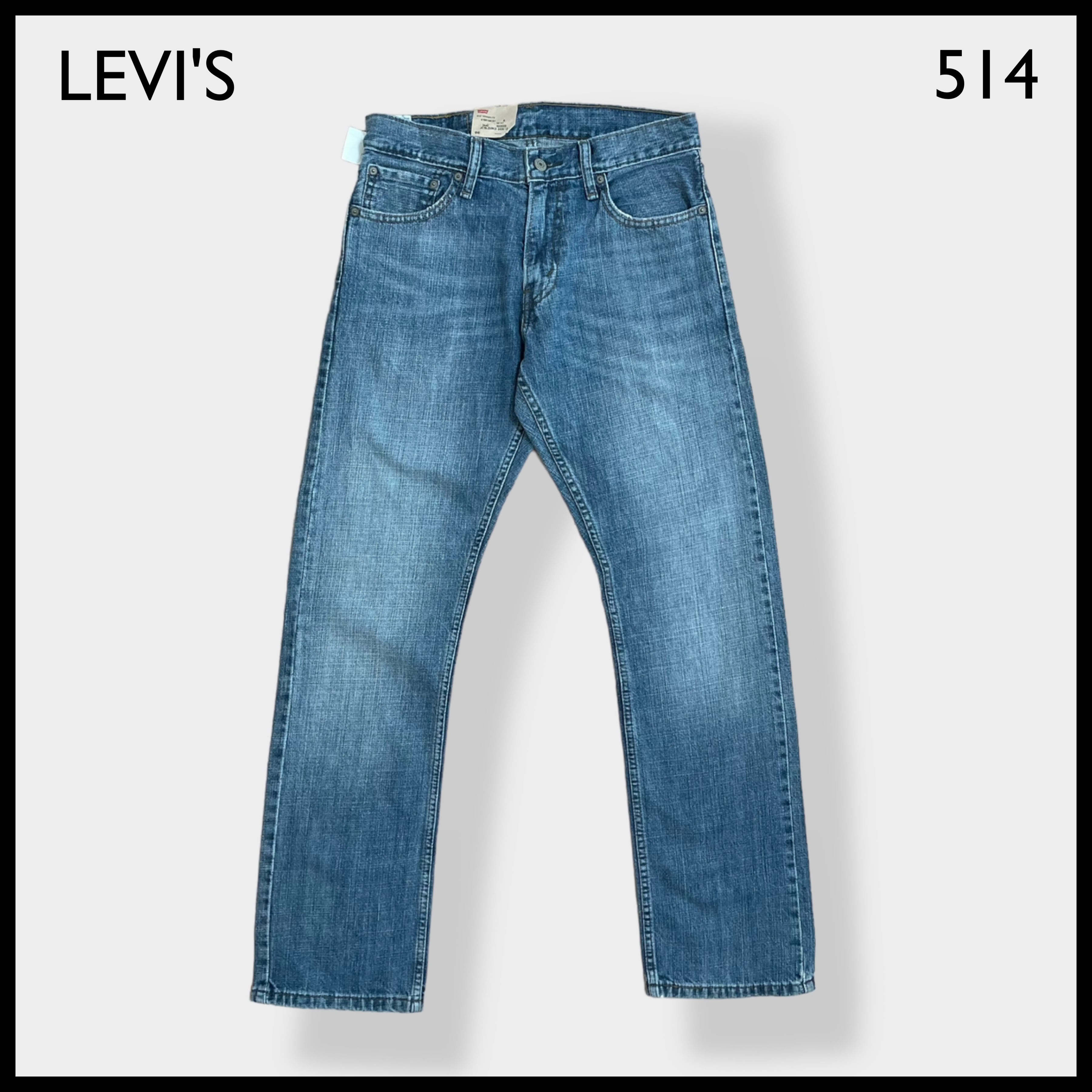 LEVI'S】 514 タグ付き 未使用品 デニム ジーンズ ジーパン Straight ...