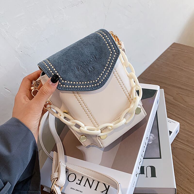 オールマッチチェーンスモールバッグ女性2020新しい流行のファッションネット赤い海つや消しシングルショルダーメッセンジャー携帯電話バッグ Tiancai_Wing_Bag21630659921