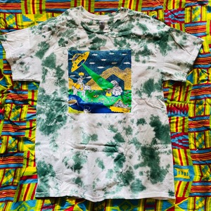 "hua (megumi yamazaki ver)" - tie dye shirt