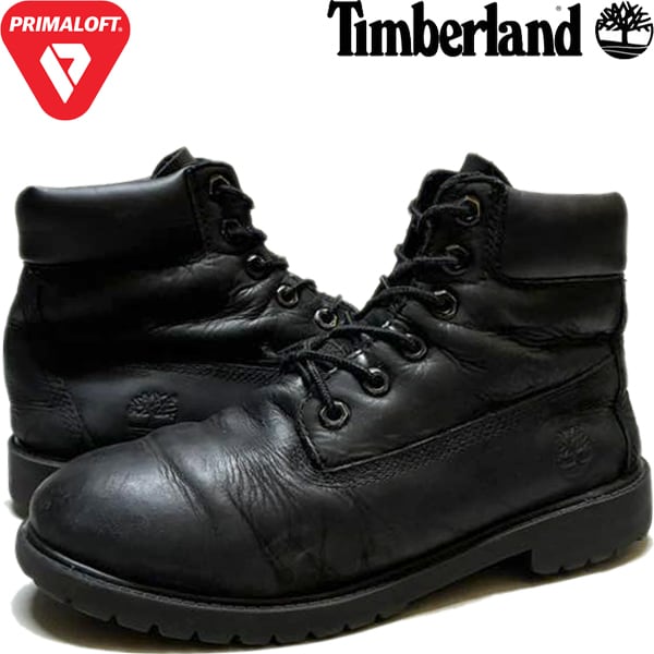 1点物◇Timberlandティンバーランド黒ワークブーツ古着24.5メンズ