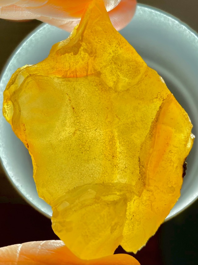 6) 出雲「花仙山メノウ」原石