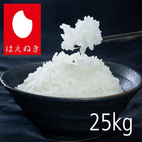はえぬき25kg|玄米