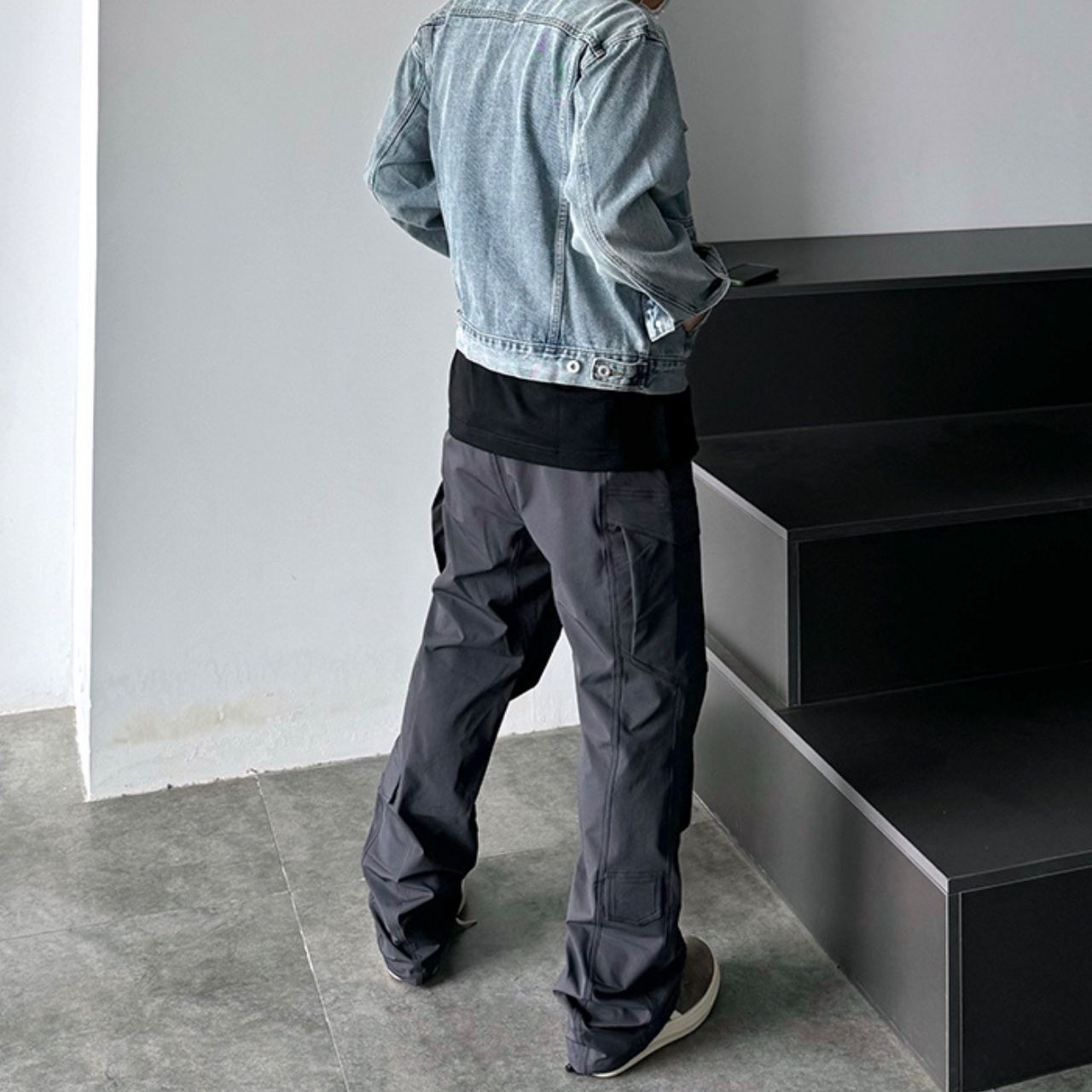 マルチポケットアーミーカジュアルパンツ　1028