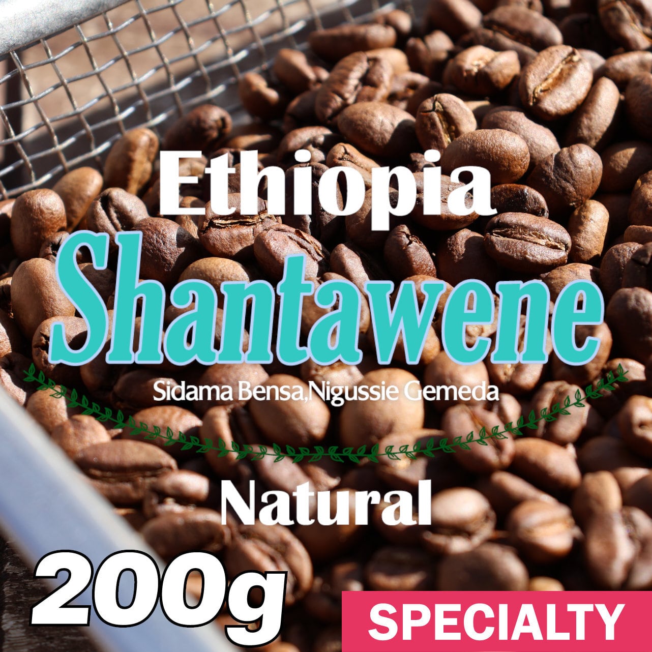 エチオピア / シダマ シャンタウェネ ナチュラル ニグセ・ゲメダ(200g)
