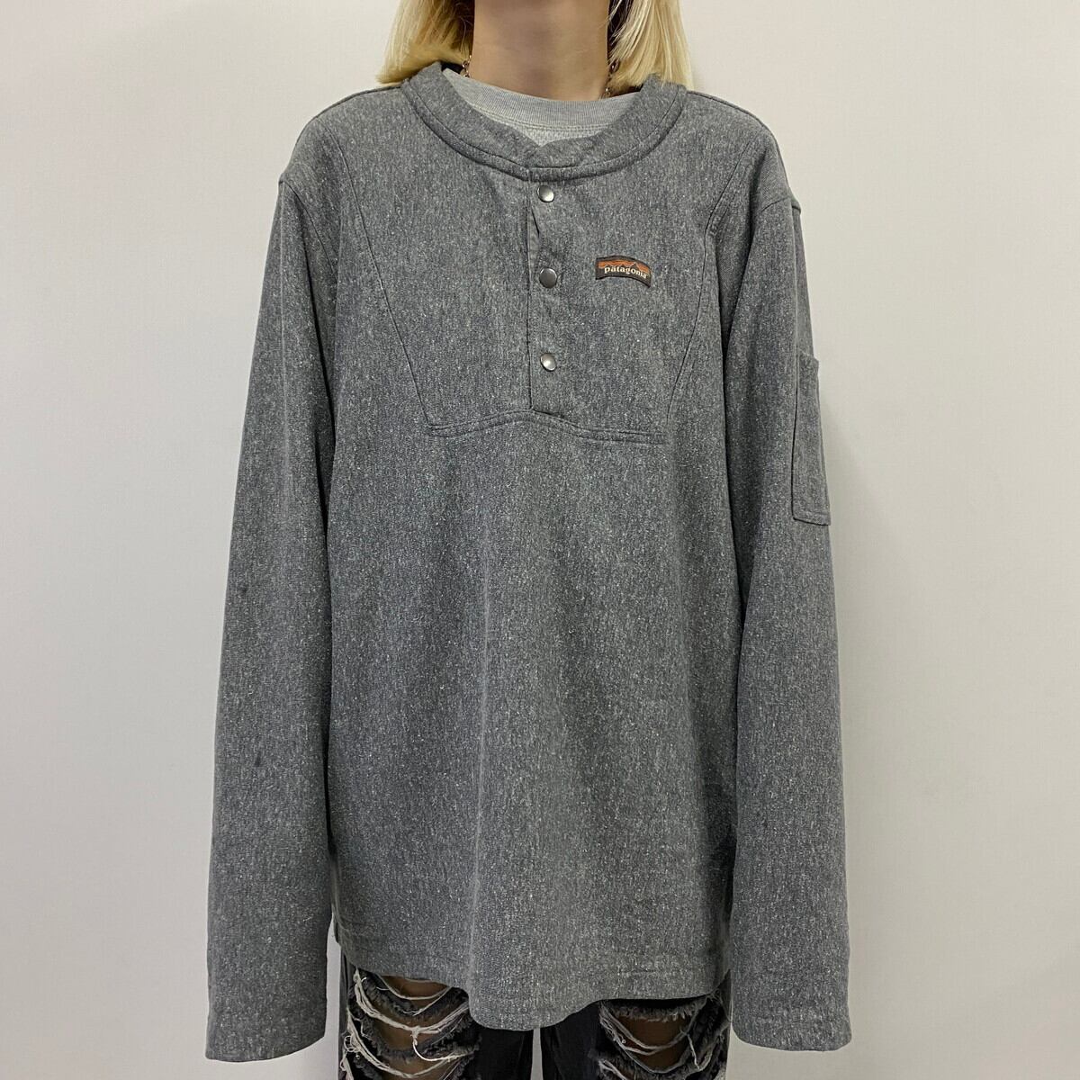 ★USED品★パタゴニア スウェット トレーナー S 古着 Patagonia 中古・古着通販】Patagonia (パタゴニア) スウェット グレー サイズ:XL
