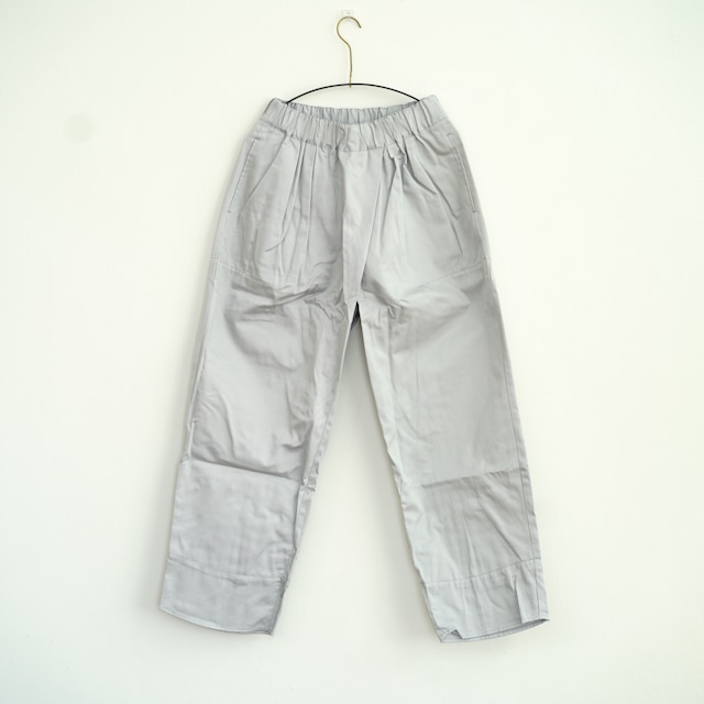 folk made 23SS / twill wide pants  / F23SS-026 / パンツ / グレー / size S, M, L