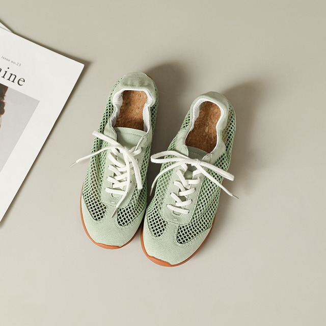 【2 colors】Minimal Mesh Casual スニーカー [25021086]
