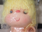 「ACYLIC HAIR DOLL HEAD AND HANDS SET」イエロー パッケージ入り(シミあり) 画像13
