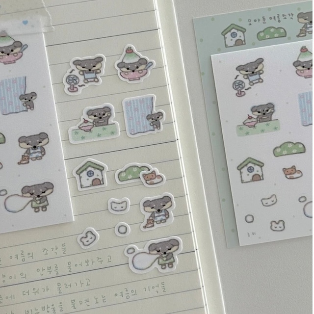 ★予約 nuruhi 〔sticker ー夏ー〕