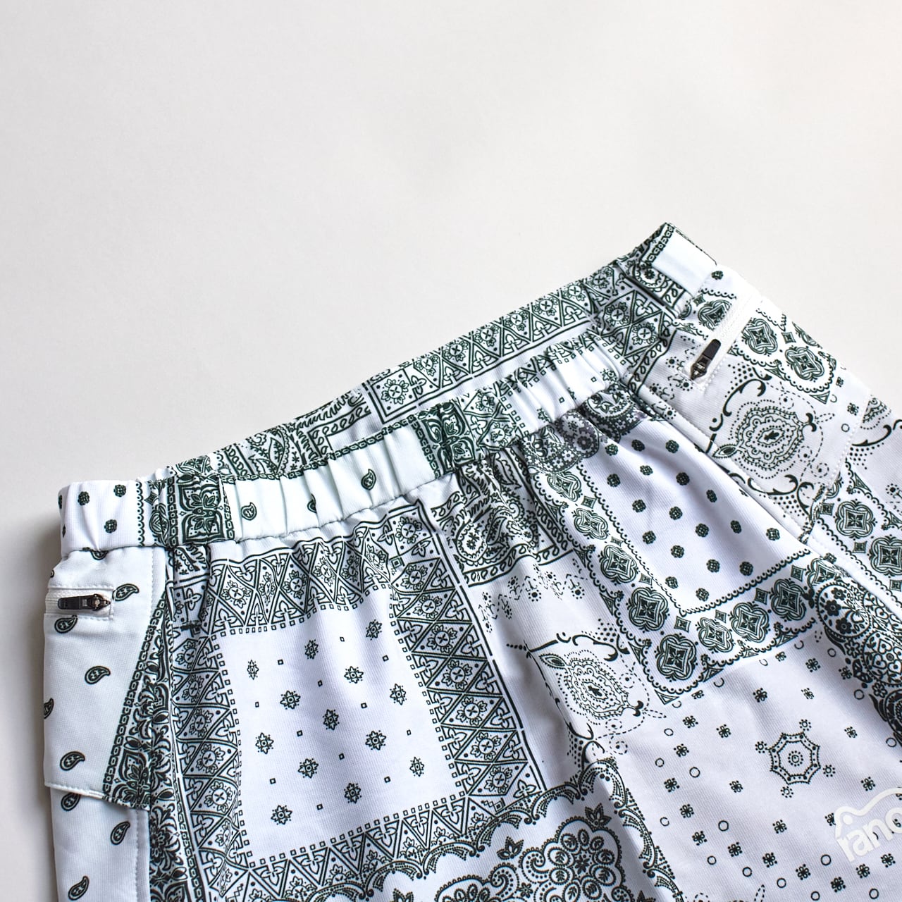 ranor（ラナー）BANDANA SKIRT -WHITE レディースランニングスカート