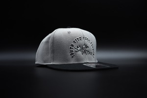 BASSBONE FLATCAP BLACK/GRAY