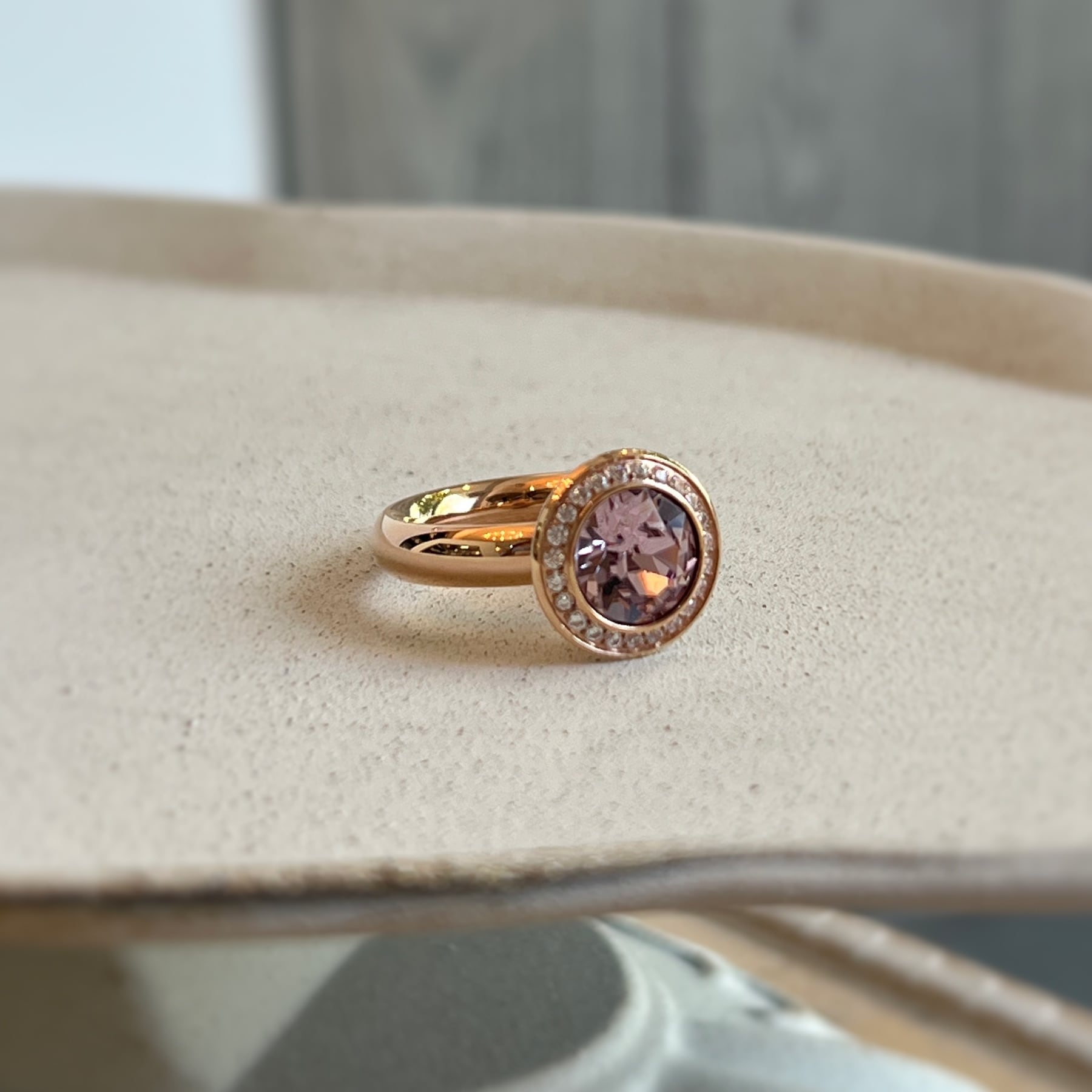 セットアップリング Tondo DX 13mm (RG/P) light amethyst | qudo-japan