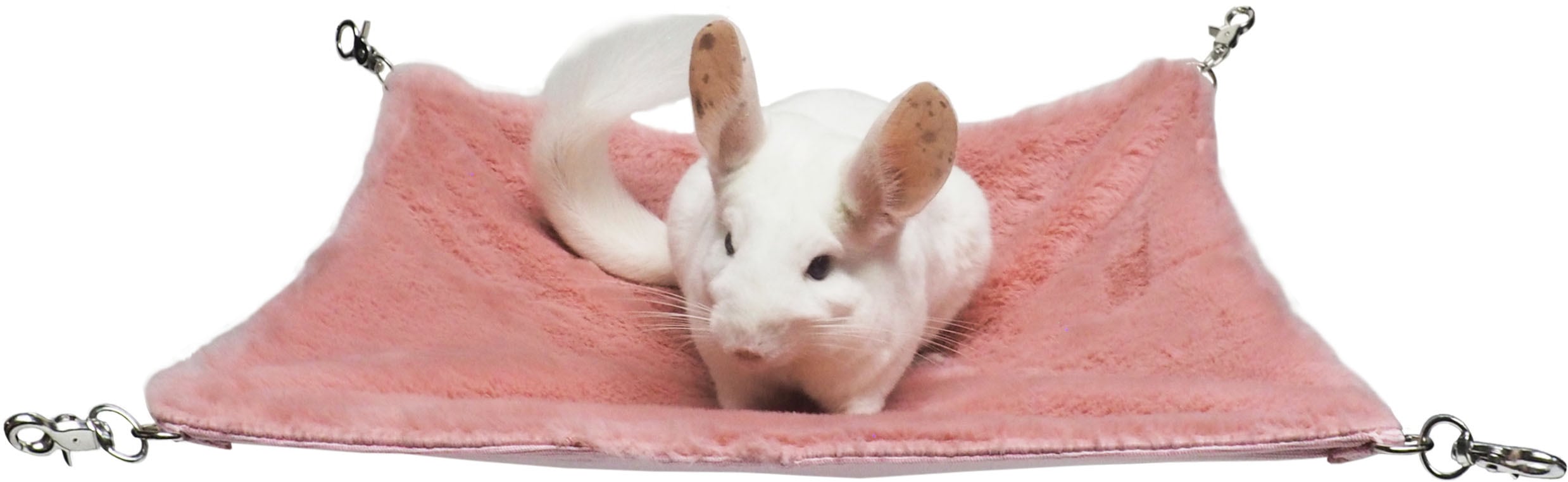 【小動物】 夢、ふわりハンモック ピンク/ブルー