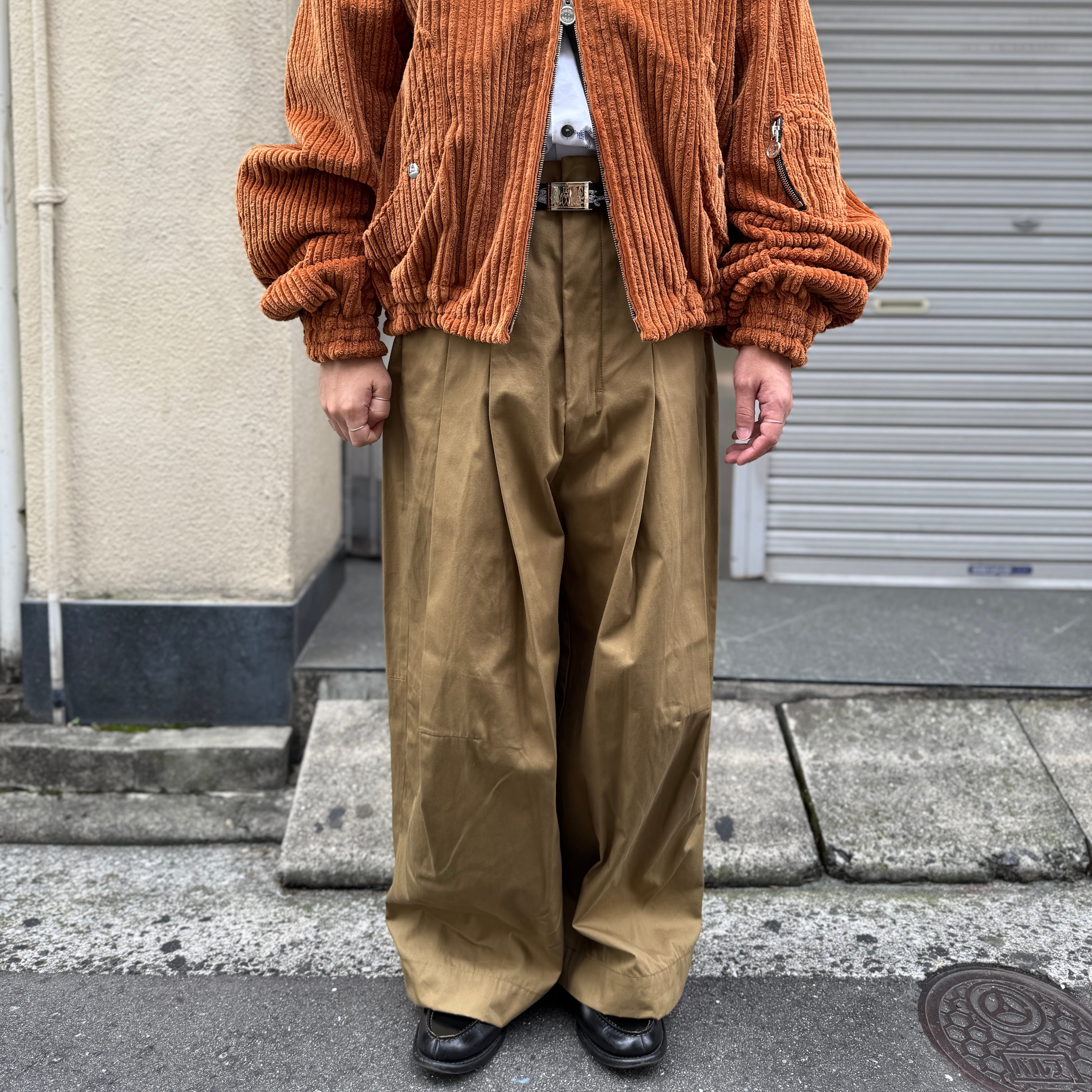 SHINYAKOZUKA / UPCYCLED BAGGY / DEADSTOCK CORDURA BROKEN TWILL