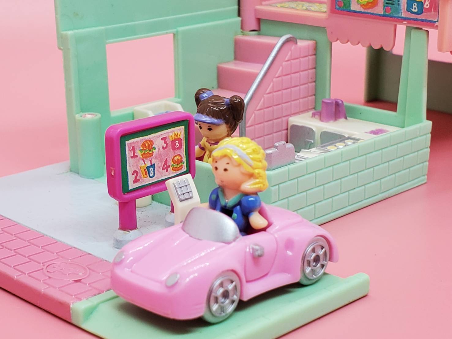 ドライブスルーハンバーガーショップ 完品 1994年ポーリータウンシリーズ