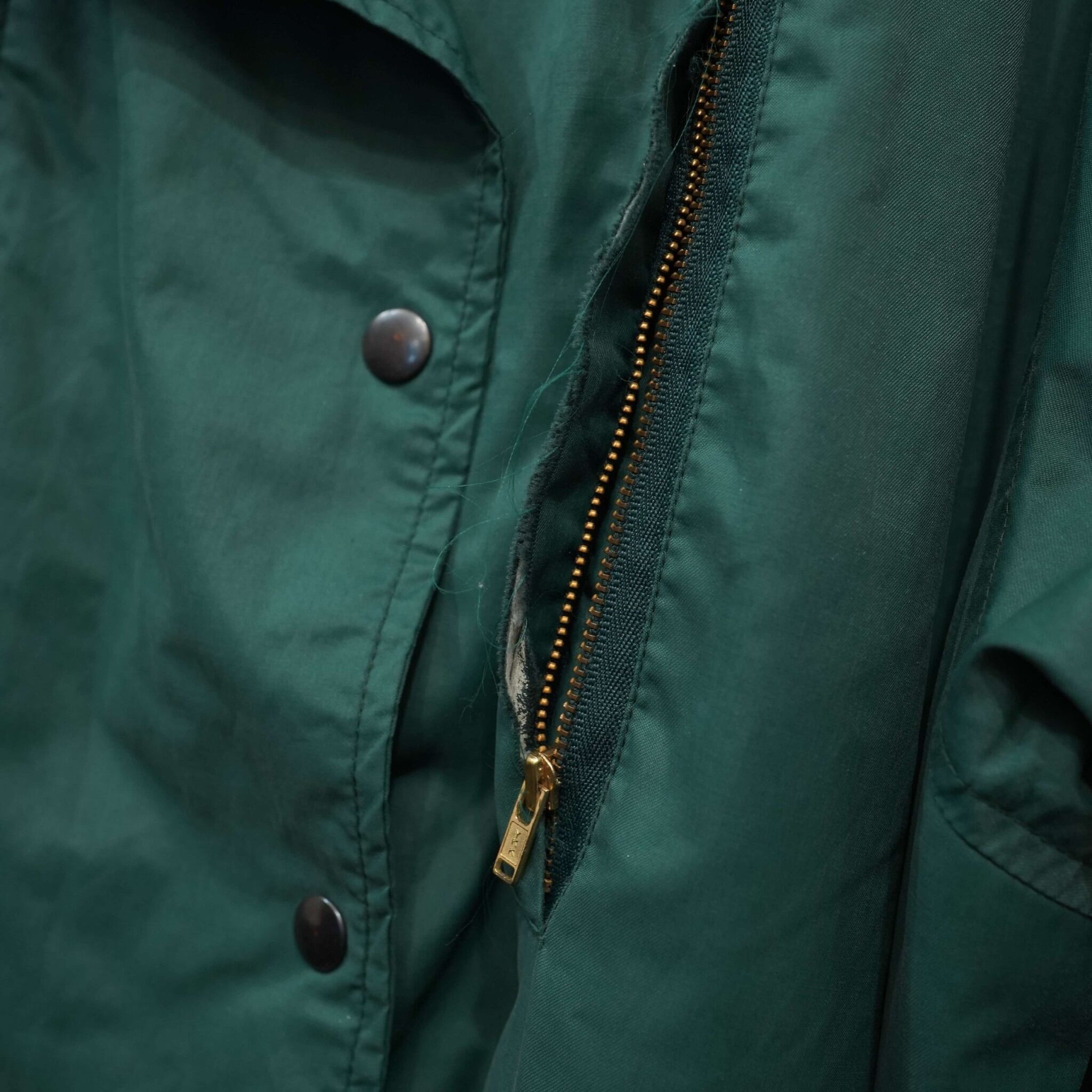 80s90s polo country ralphlauren マウンテンパーカー XL/グリーン