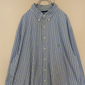 Ralph Lauren 90's stripe shirt size 2XLT 配送C
