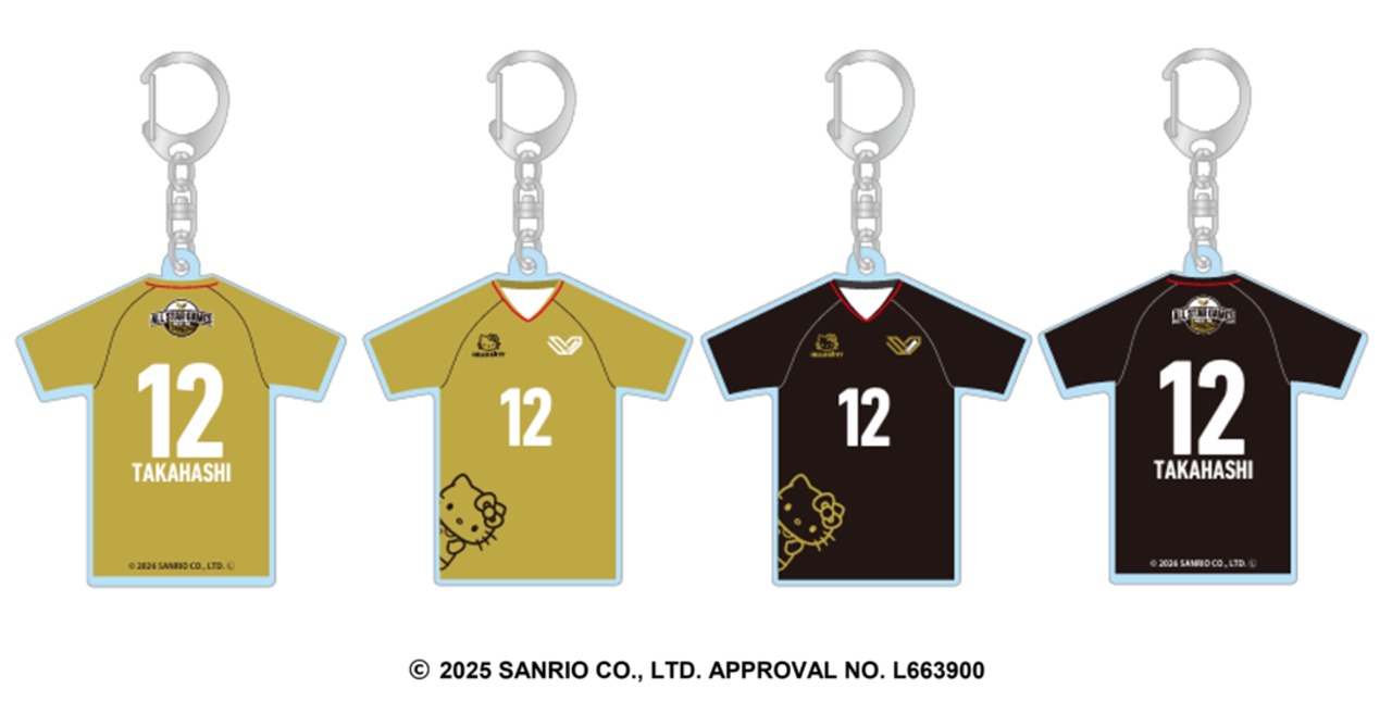 ユニフォーム型アクリルキーホルダーMEN（ALL STAR 2025-26） | SV