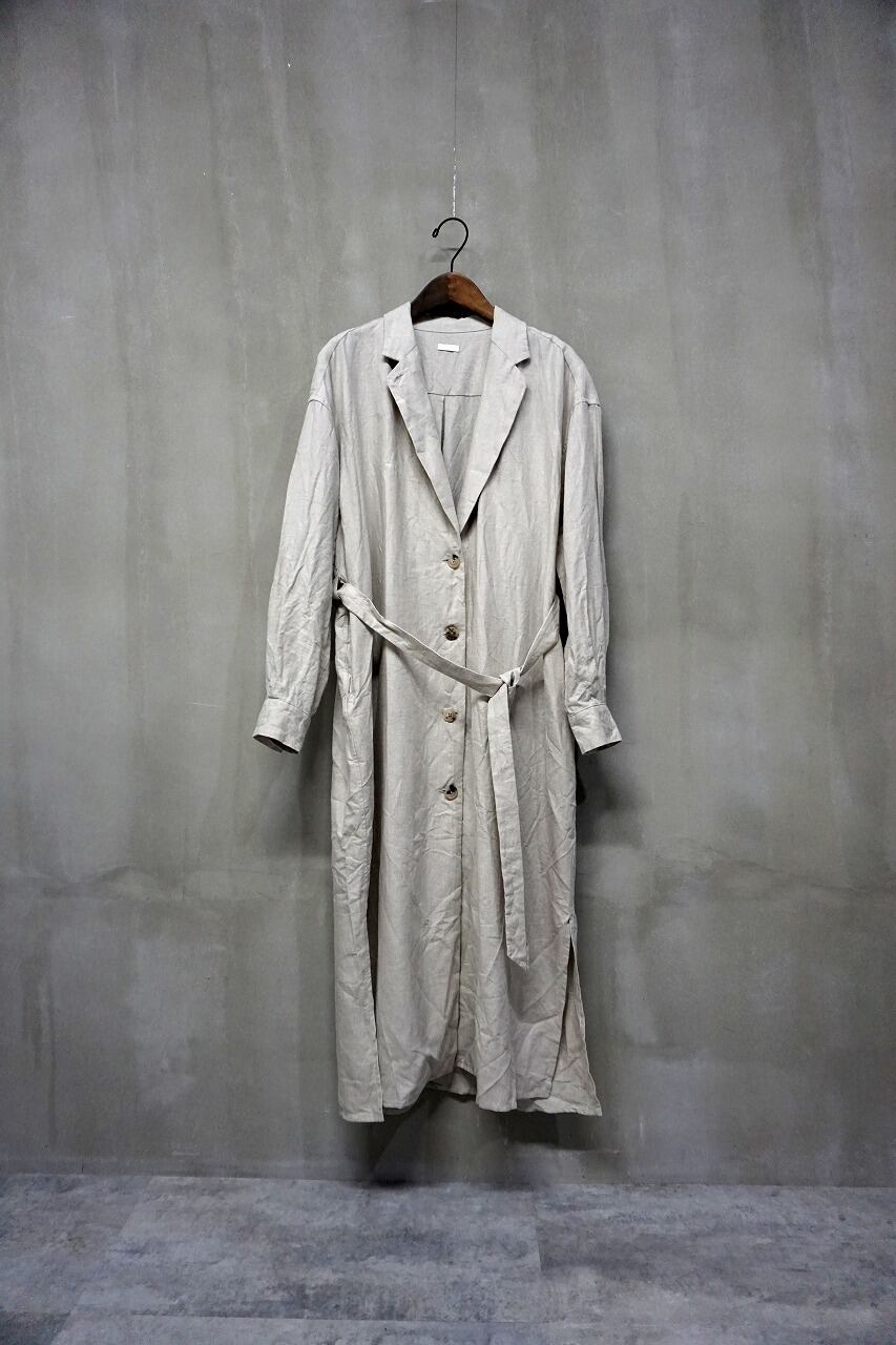 Linen Long Shirt Coat