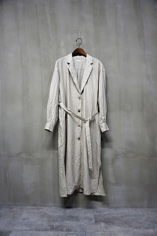 Linen Long Shirt Coat