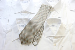 Printed tie Five Folds  ≪dot≫  6090-22