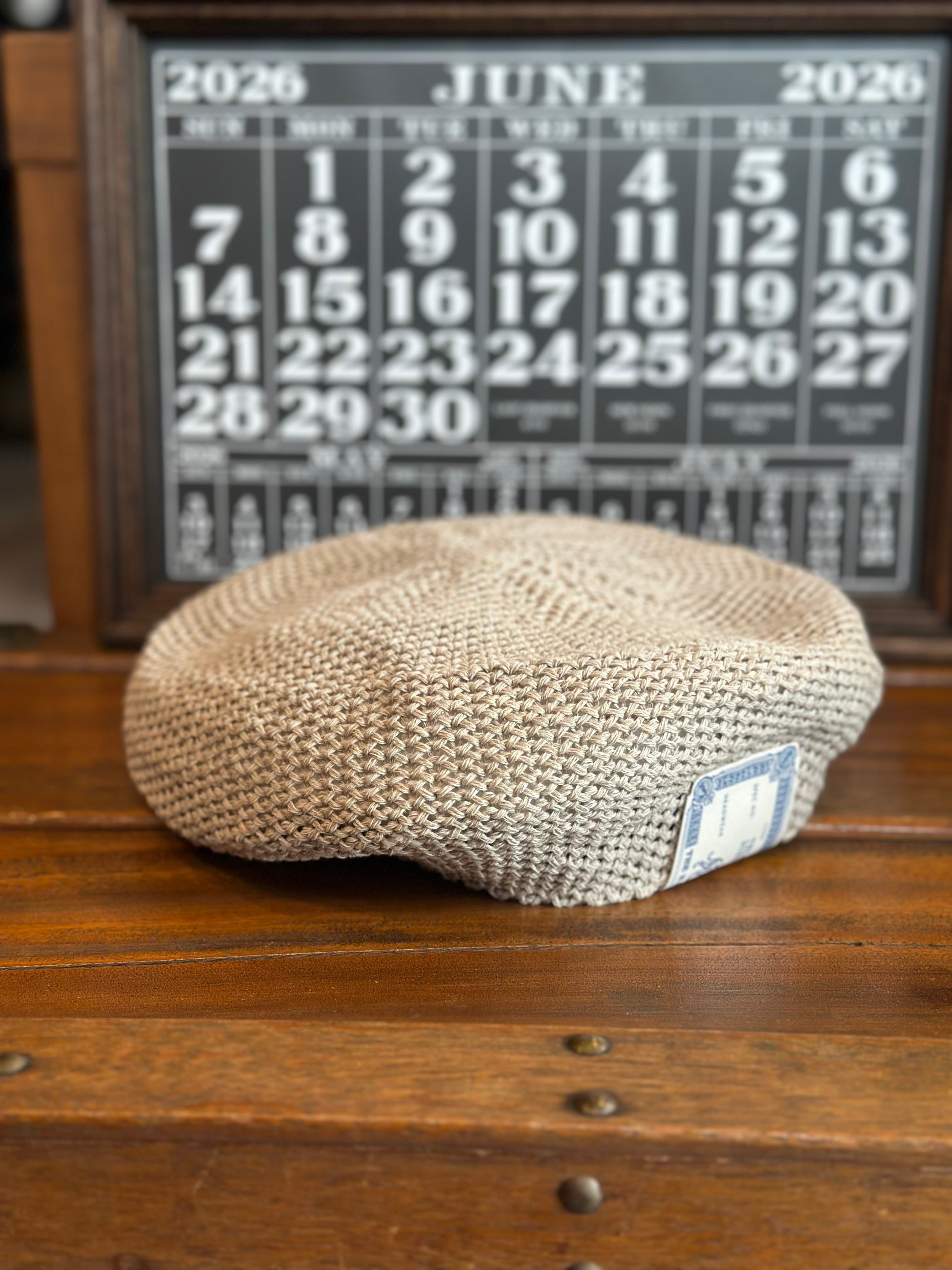 紙タグなし]THE H.W.DOG&CO.HONEYCOMB BERET HONEYCOMB BERET - Black