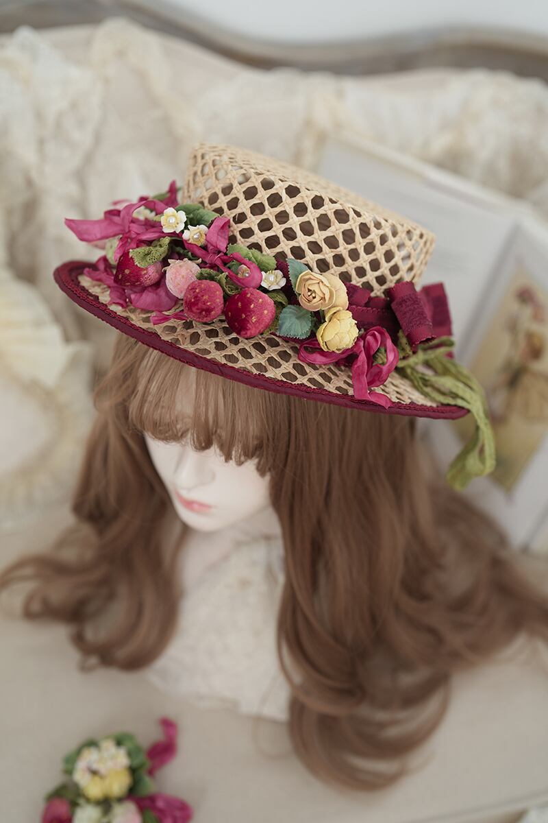 夏色ベリーサングリア 麦わら帽子 | HoshibakoWorks