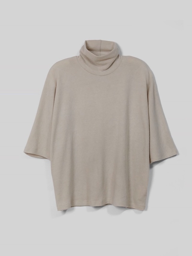 (予約) taffeta / Dormant turtle neck tee 2color