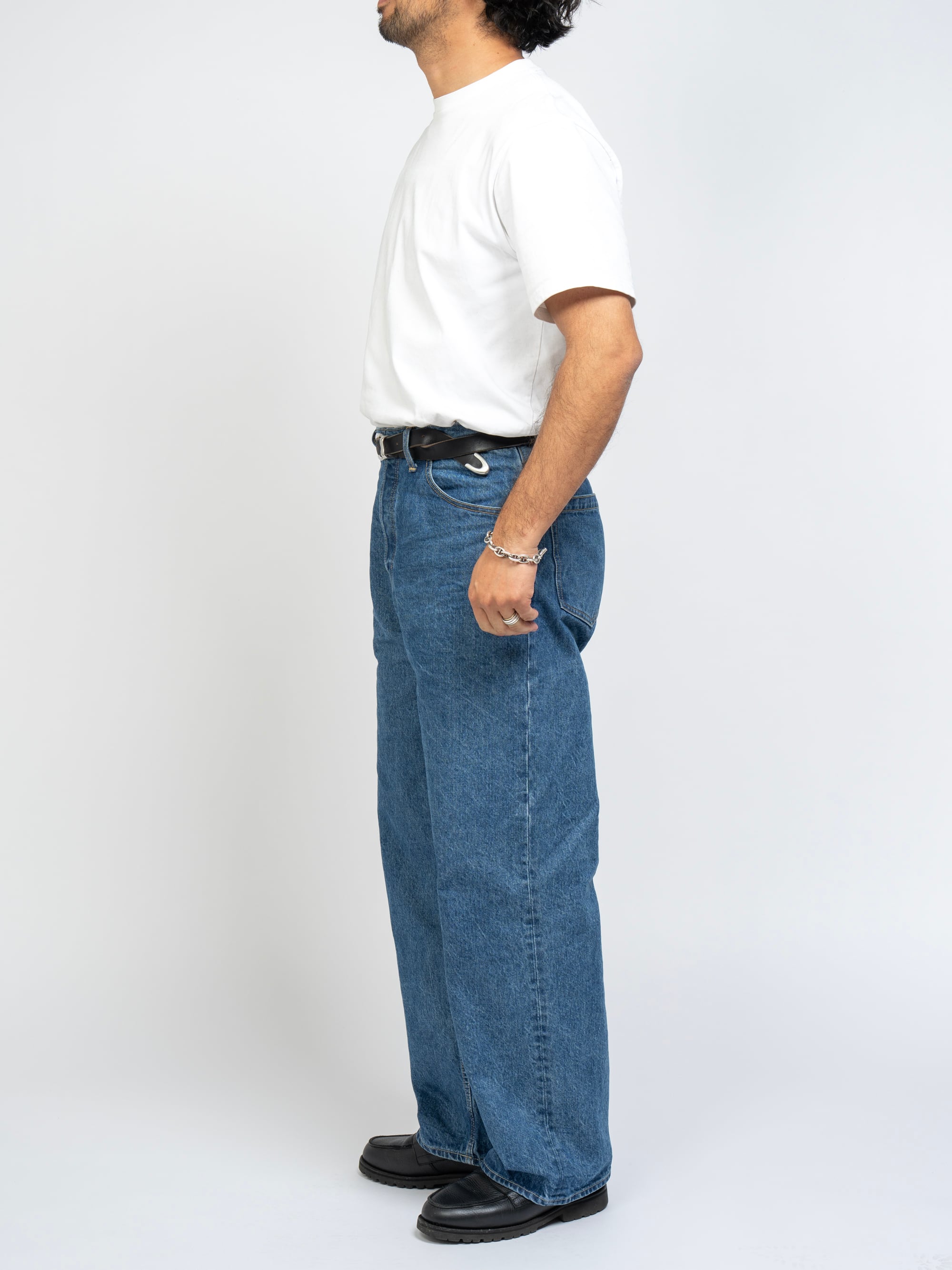 Blue Baggy Denim Pants | OVY