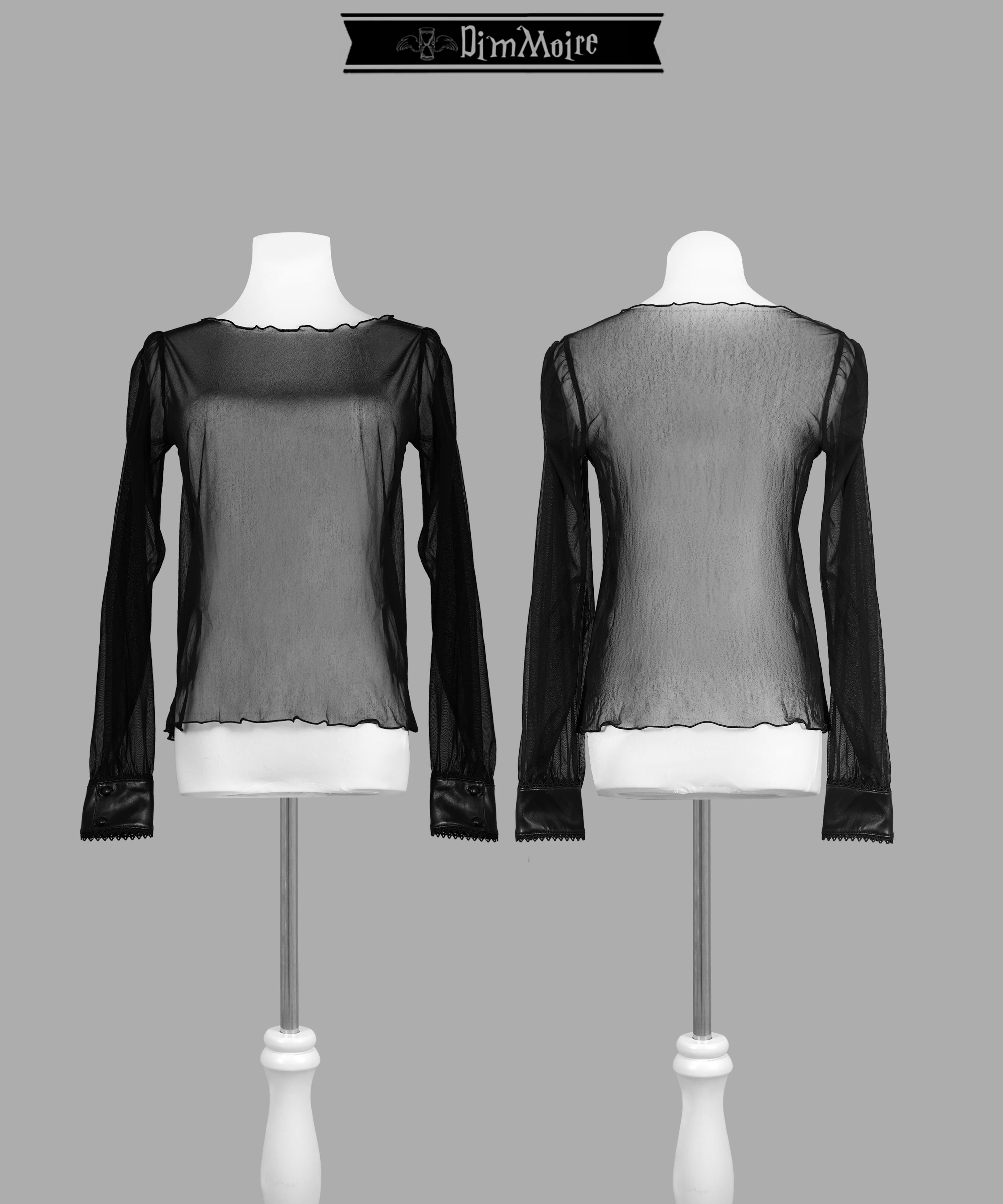 Baby Skull Layered Dress【Black】 | DimMoire