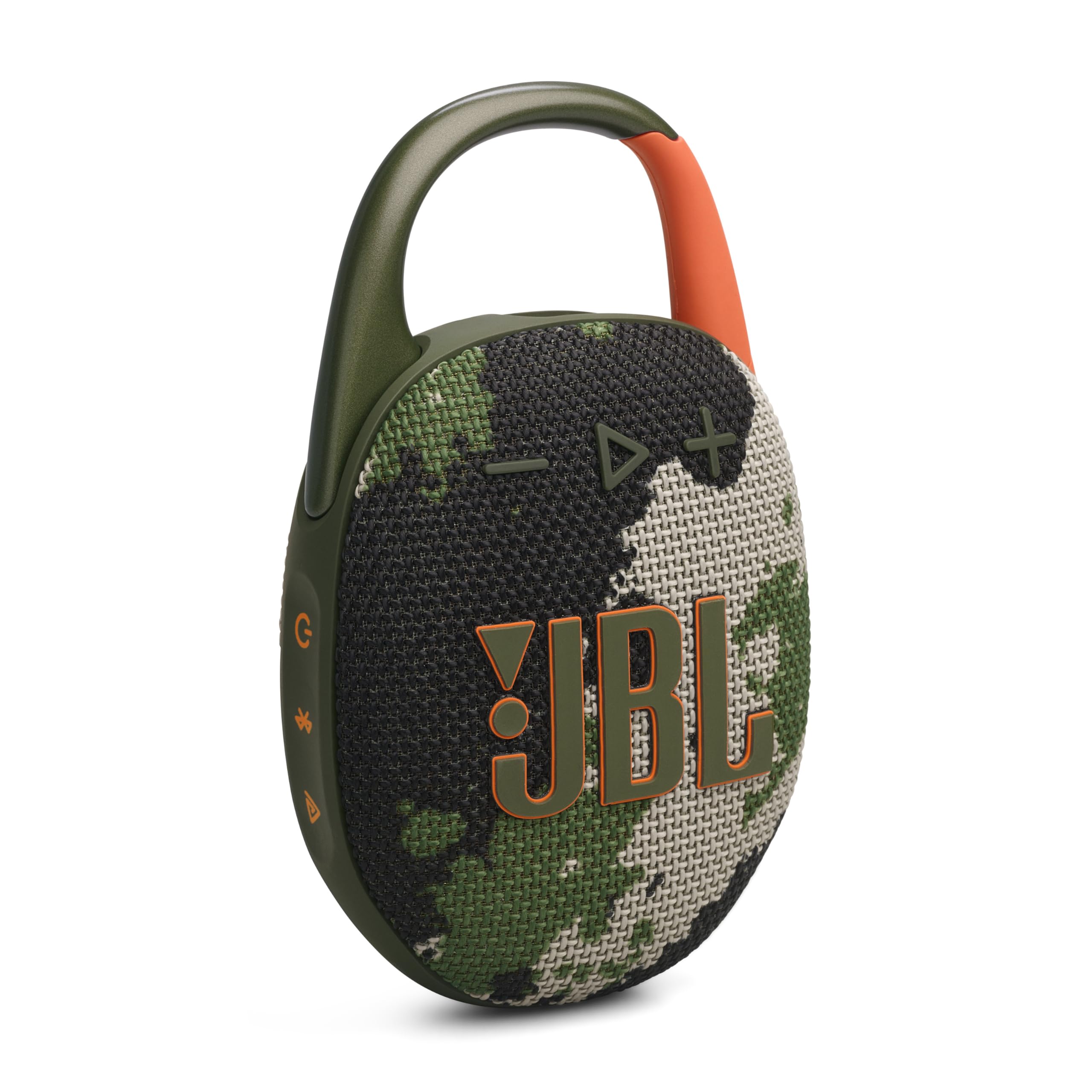 【在庫処分】JBL CLIP5 Bluetoothスピーカー USB C充電/IP67防塵防水/アプリ対応/カラビナ構造/パッシブラジエーター搭載/ポータブル/スクワッド JBLCLIP5SQUAD