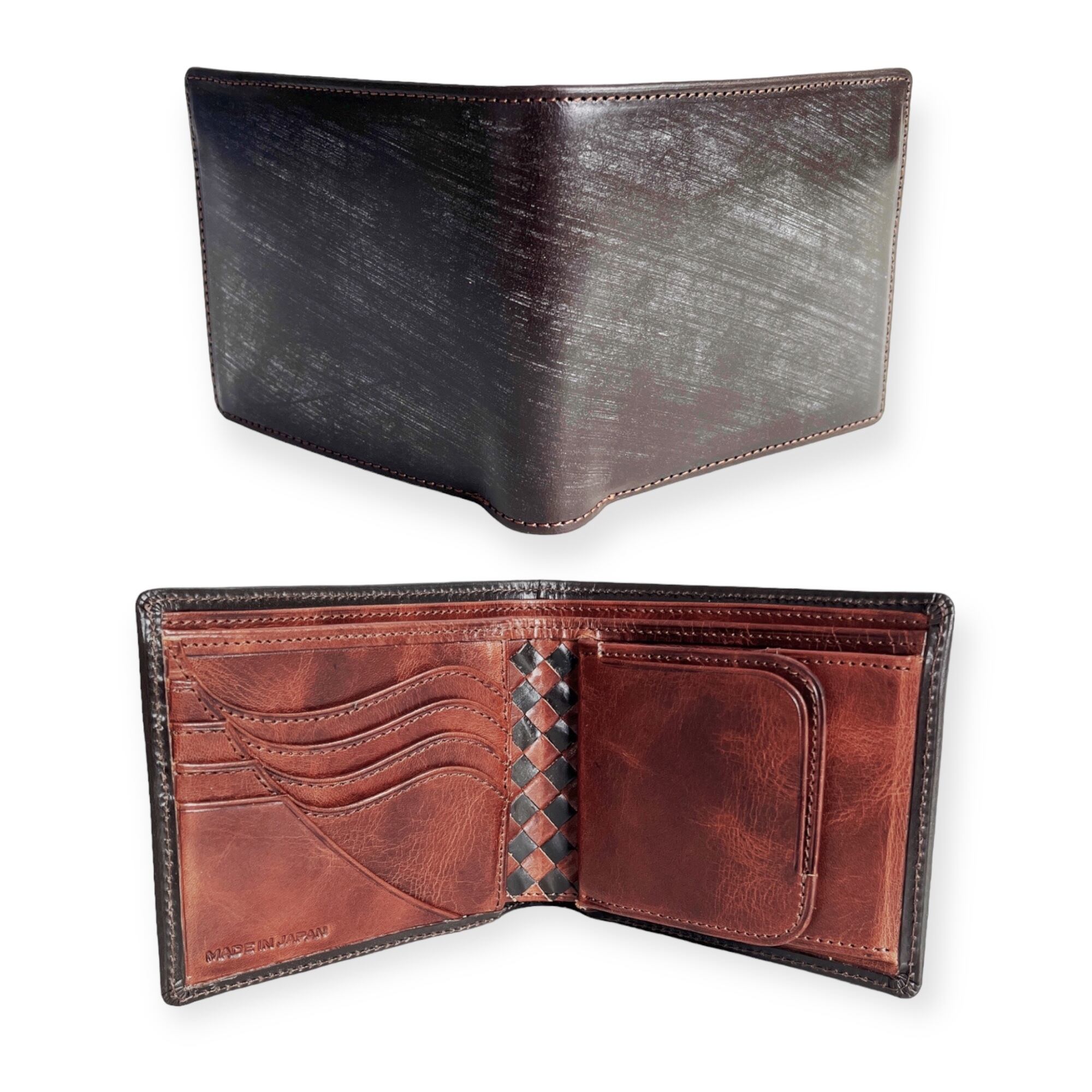 二つ折り財布 | Dajey Leather Products