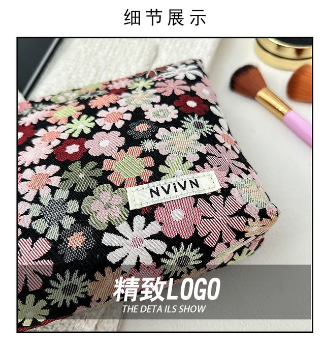 NViVN 化粧ポーチ コンパクト収納バッグ