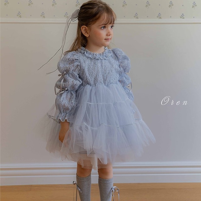 【取寄】oren|belorin bling dress|ベロリンブリングワンピース|S-XL|baby&kids|26 autumn