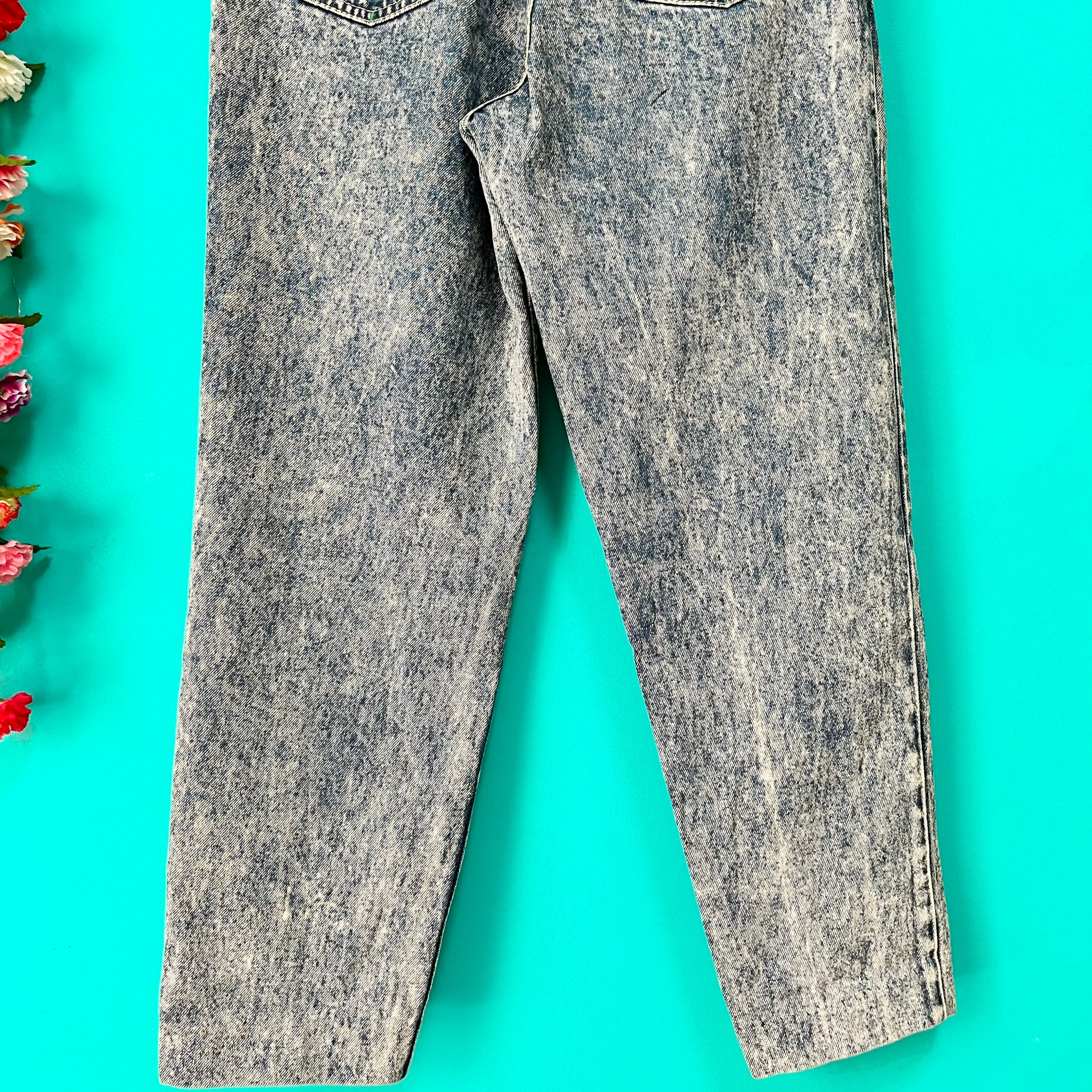 chemical denim pants | kukuru