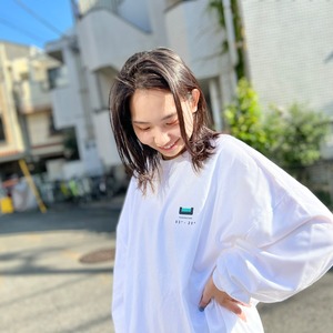 水風呂 LONG T SHIRTS ビックシルエット