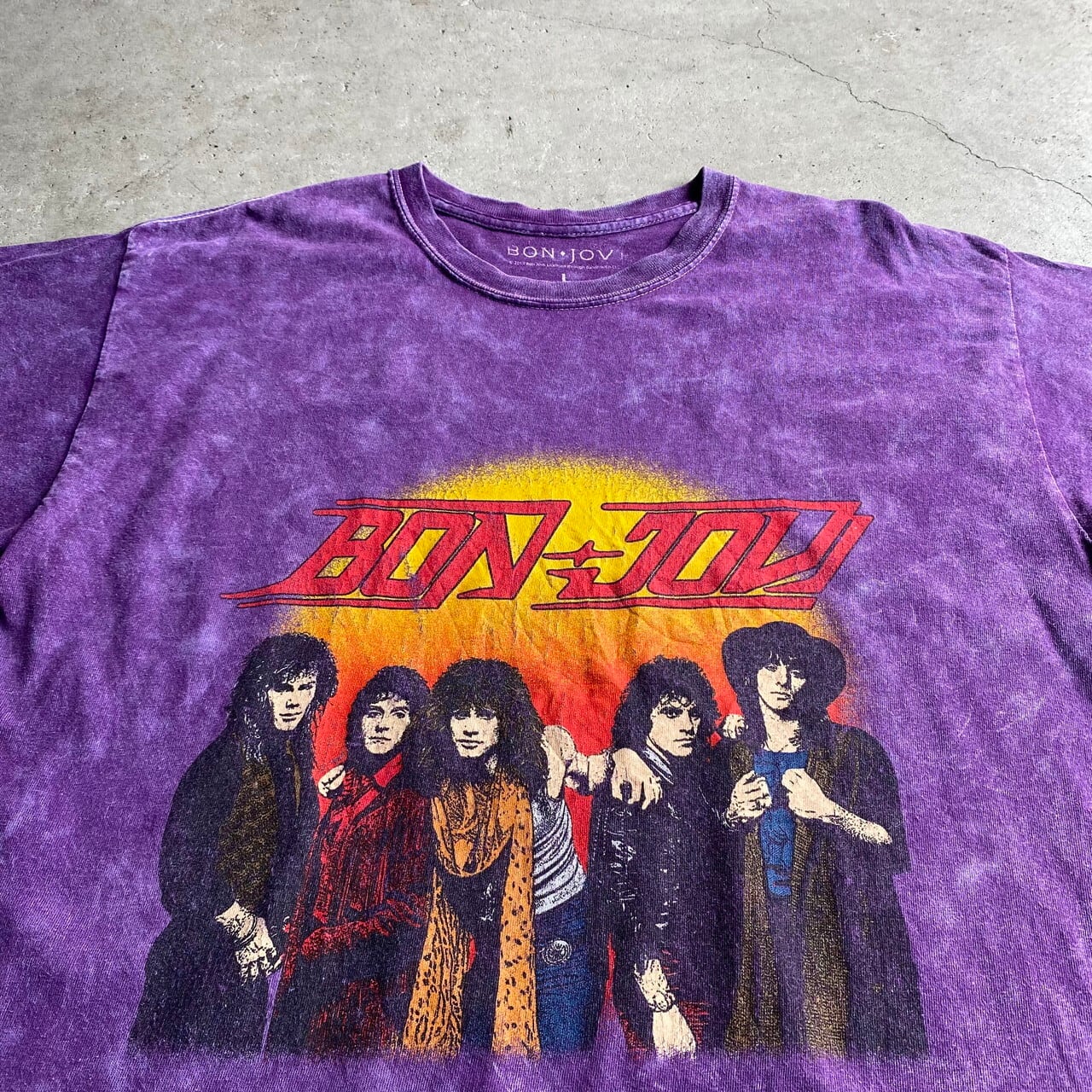 BON JOVI タイダイ Tシャツ ボンジョビ ボンジョヴィ