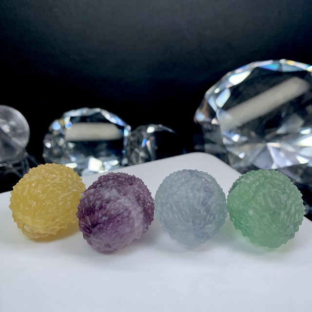 4.フローライトハリネズミさん☆家族セット