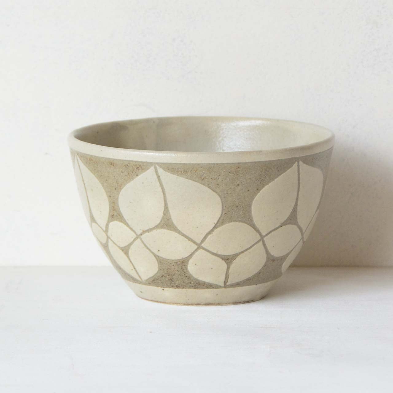 陶芸作家・岡田直人 オランダボウル 11.5×H6.4cm 小鉢 魅力の白磁