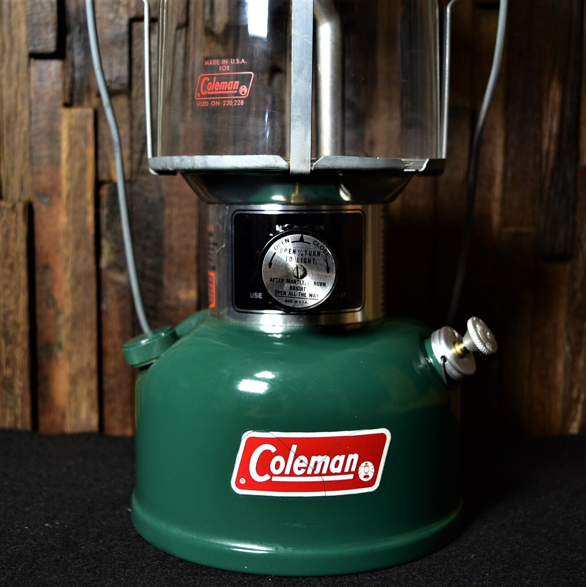 コールマン 220K 1980年9月製造 ツーマントル ビンテージ COLEMAN 純正