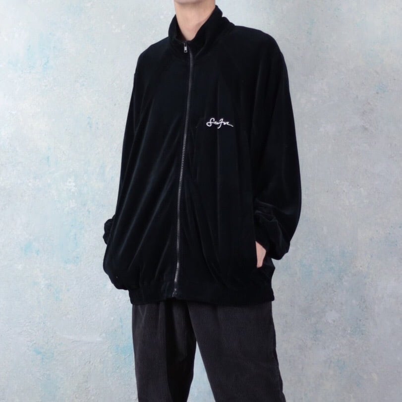 ショーンジョン　SEANJOHN　セットアップ　ベロア　90s　黒